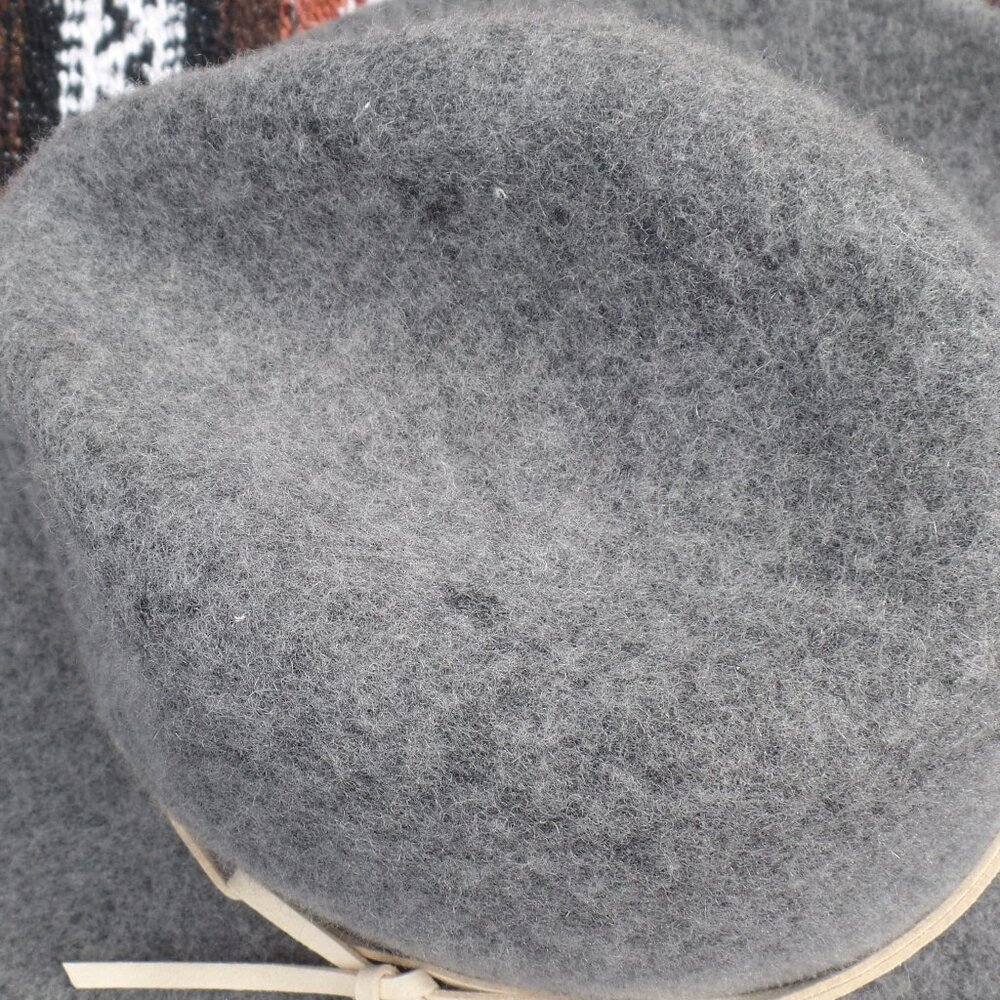 UNIVERSAL Thread 100% Wool Hat GRAY MEDIUM - Picture 5 of 9